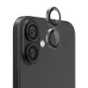 iPhone 16/16 Plus Bakkamera Lins + Fäste Svart