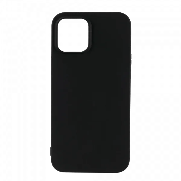 iPhone 12 Pro Max, TPU back cover, black