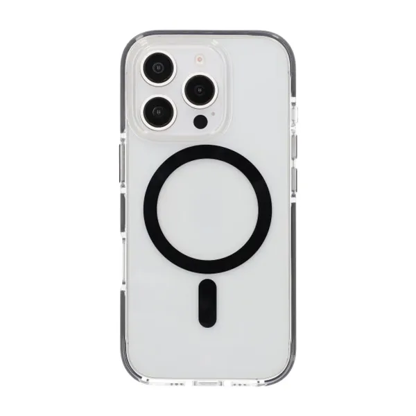 iPhone 16 Pro Max Mobilskal Magnet Dubbelskydd - Svart - Bild 2