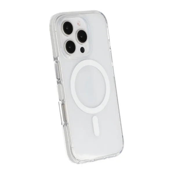 iPhone 16 Pro Max Mobilskal Magnet Dubbelskydd - Vit - Bild 4