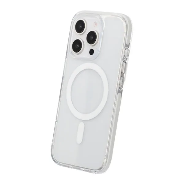iPhone 16 Pro Max Mobilskal Magnet Dubbelskydd - Vit - Bild 5