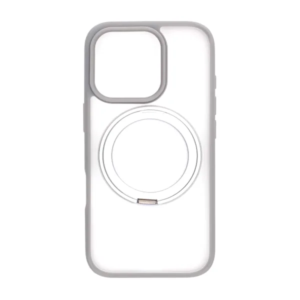 iPhone 16 Pro Max Mobilskal med Magsafe Stativ - Grå - Bild 4