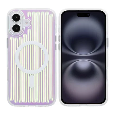 Model reflact color Magnetic Case For iPhone 16 Plus Green