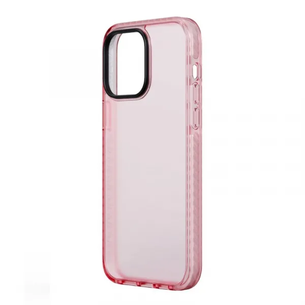 Phone 15 Pro Stöttåligt TPU Mobilskal - Rosa - Bild 4