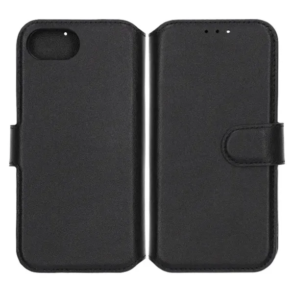 Rvelon Wallet Case-iPhone 16e Black