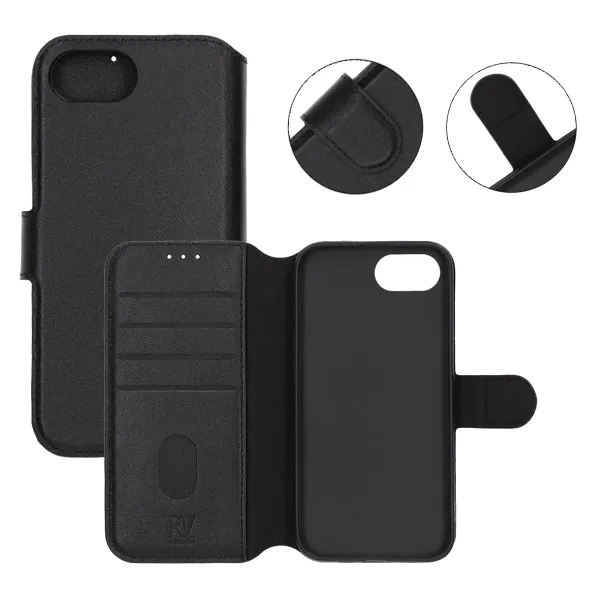 Rvelon Wallet Case-iPhone 16e Black - Bild 5