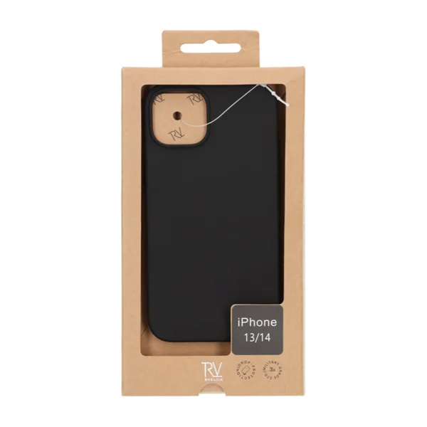 iPhone 13/14 Mobilskal Silikon MagSafe Rvelon - Svart - Bild 6