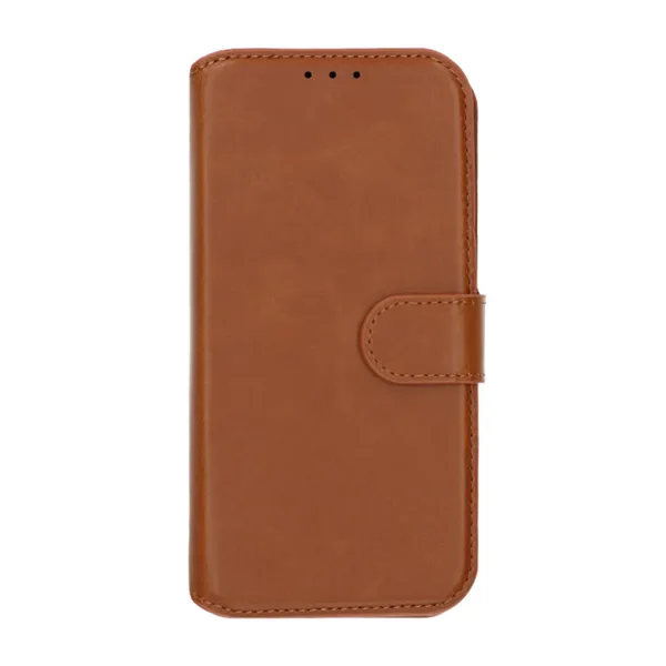 iPhone 13/14 Plånboksfodral Magnet Rvelon - Brun - Bild 5