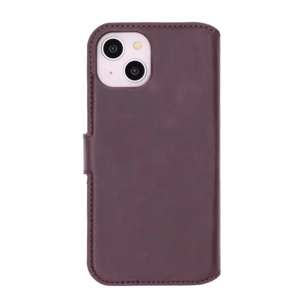 iPhone 13/14 Plånboksfodral Magnet Rvelon - Lila - Bild 4