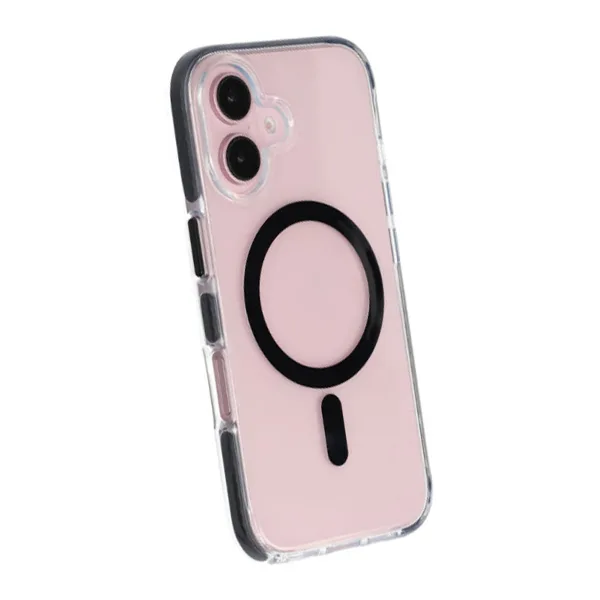 iPhone 16 Mobilskal Magnet Dubbelskydd - Svart - Bild 5