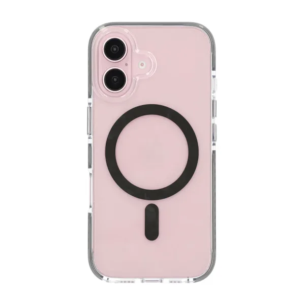 iPhone 16 Plus Mobilskal Magnet Dubbelskydd - Grå - Bild 3