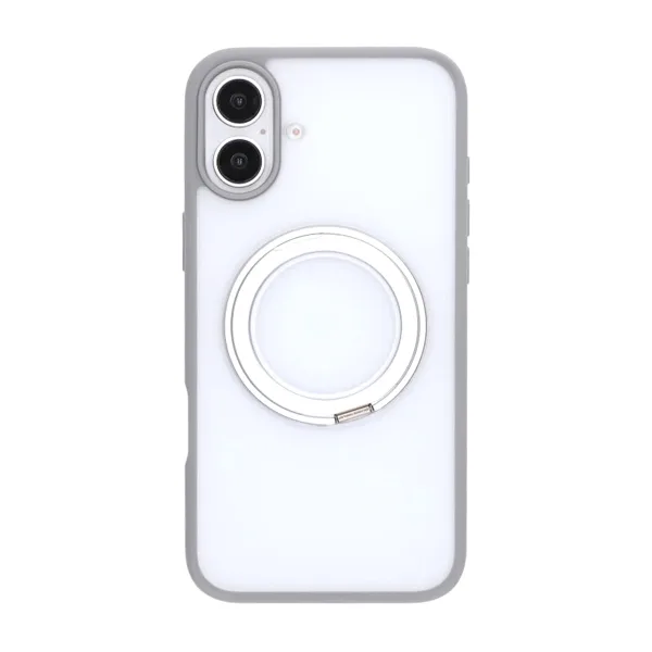 iPhone 16 Plus Mobilskal med Magsafe Stativ - Grå - Bild 2