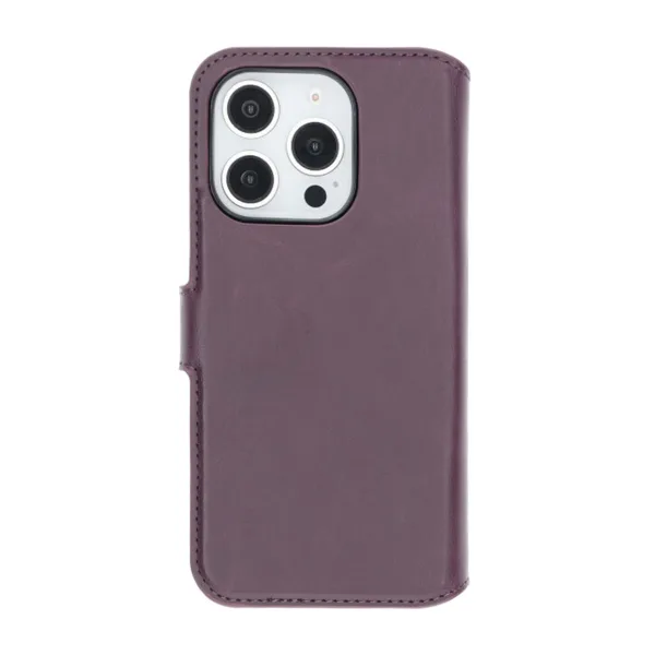 iPhone 16 Pro Plånboksfodral Magnet Rvelon - Lila - Bild 4