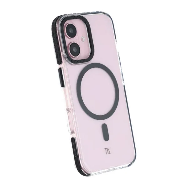 iPhone 16 Rvelon Mobilskal Magnet Förstärkt - Svart - Bild 5