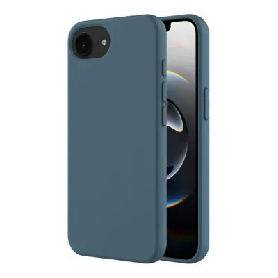 iPhone 16e Mobilskal Silikon - Blågrön